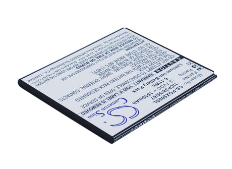 3.7V, Li-ion, 1650mAh, SmartPhone battery fits Posh, Navon, 1icp38/55/67, Mizu D500, Mizu D501, 6.11Wh Mobile, SmartPhone Cameron Sino Technology Limited (Smartphone)