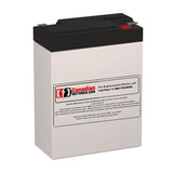 Batterie pour Powerware Bat-3000 UPS, 1 x 6v, 9ah - 54wh Batteries UPS Gamme CB