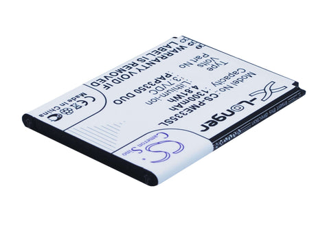 3.7V, Li-ion, 1300mAh, SmartPhone battery fits Prestigio, Pap3350 Duo, Multiphone 3350 Duo, 4.81Wh Mobile, SmartPhone Cameron Sino Technology Limited (Smartphone)