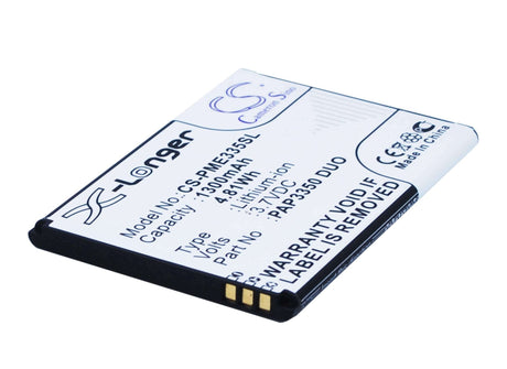 3.7V, Li-ion, 1300mAh, SmartPhone battery fits Prestigio, Pap3350 Duo, Multiphone 3350 Duo, 4.81Wh Mobile, SmartPhone Cameron Sino Technology Limited (Smartphone)