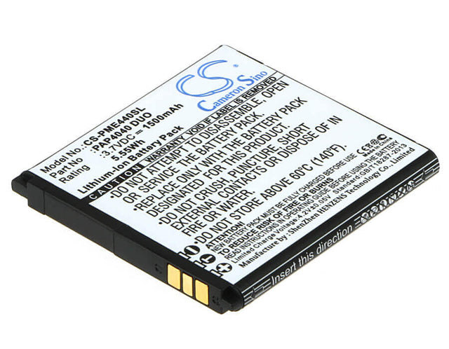 3.7V, Li-ion, 1500mAh, SmartPhone battery fits Prestigio, Pap4040 Duo, Multiphone 4040 Duo, 5.55Wh Mobile, SmartPhone Cameron Sino Technology Limited (Smartphone)