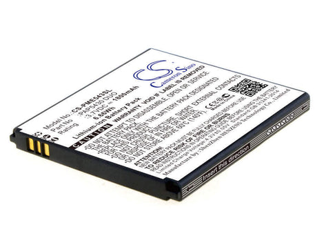 3.7V, Li-ion, 1800mAh, SmartPhone battery fits Prestigio, Pap5430 Duo, 5430 Duo, Multiphone 5430 Duo, 6.66Wh Mobile, SmartPhone Cameron Sino Technology Limited (Smartphone)