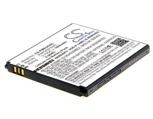3.7V, Li-ion, 1800mAh, SmartPhone battery fits Prestigio, Pap5430 Duo, 5430 Duo, Multiphone 5430 Duo, 6.66Wh Mobile, SmartPhone Cameron Sino Technology Limited (Smartphone)