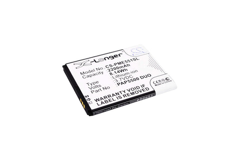 3.7V, Li-ion, 2200mAh, SmartPhone battery fits Prestigio, Pap5500 Duo, Multiphone 5500 Duo, 8.14Wh Mobile, SmartPhone Cameron Sino Technology Limited (Smartphone)