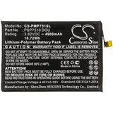 3.82V, Li-Polymer, 4900mAh, SmartPhone battery fits Prestigio, Psp7510 Dou, Muze C7 Duo, Psp7510 Dou, 18.72Wh Mobile, SmartPhone Cameron Sino Technology Limited (Smartphone)