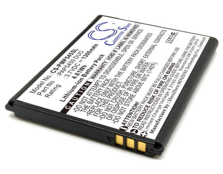 3.7V, Li-ion, 1300mAh, SmartPhone battery fits Prestigio, Pap5450 Duo, Pap5450 Duo, Psp5457 Duo, 4.81Wh Mobile, SmartPhone Cameron Sino Technology Limited (Smartphone)