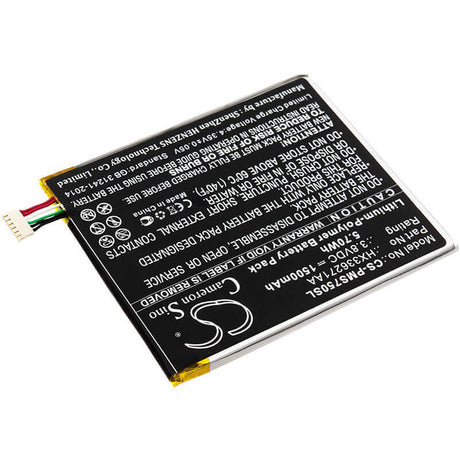 3.8V, Li-Polymer, 1500mAh, SmartPhone battery fits Prestigio, Hx336271aa, Psp7505 Duo, Psp7505duo, 5.7Wh Mobile, SmartPhone Cameron Sino Technology Limited (Smartphone)
