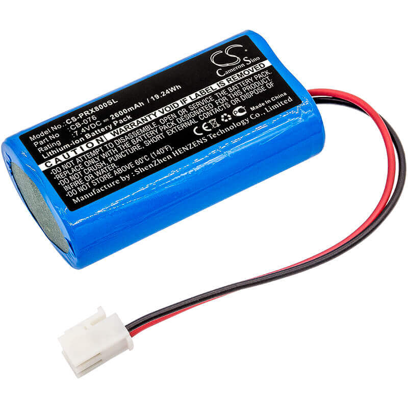 7.4V, Li-ion, 2600mAh, Equipment battery fits Promax, Cb-076, 8 Premium, 8 Premium Catv Analyser, 19.24Wh Equipment, Survey, Test Cameron Sino Technology Limited