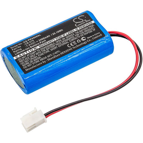 7.4V, Li-ion, 3400mAh, Equipment battery fits Promax, Cb-076, 8 Premium, 8 Premium Catv Analyser, 25.16Wh Equipment, Survey, Test Cameron Sino Technology Limited