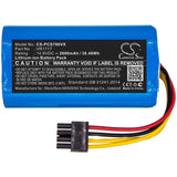 14.8V, Li-ion, 2600mAh, Vacuum battery fits Rovus, Suzuka, P10, 38.48Wh Vacuum Cameron Sino Technology Limited