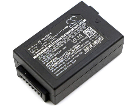 Barcode Scanner Battery For Psion, 1050494, 7525, 7525c, 7527, G1, G2, Wa3006, Wa3010 3.7v, 3300mah - 12.21wh Barcode Scanner Cameron Sino Technology Limited