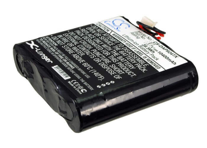 3.7V, Li-ion, 10400mAh, DAB Digital battery fits Pure, E1, Evoke 1s, Evoke 2s, 38.48Wh DAB Digital Cameron Sino Technology Limited