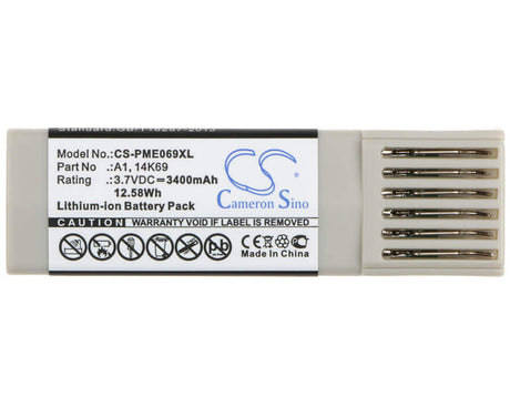 Battery For Pure, One Mi, One Mi Radio, One Mi Union Jack 3.7v, 3400mah - 12.58wh Batteries for Electronics Cameron Sino Technology Limited (Suspended)   