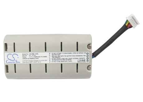 3.7V, Li-ion, 4200mAh, DAB Digital battery fits Pure, 101a0, D240, Evoke 1, 15.54Wh DAB Digital Cameron Sino Technology Limited