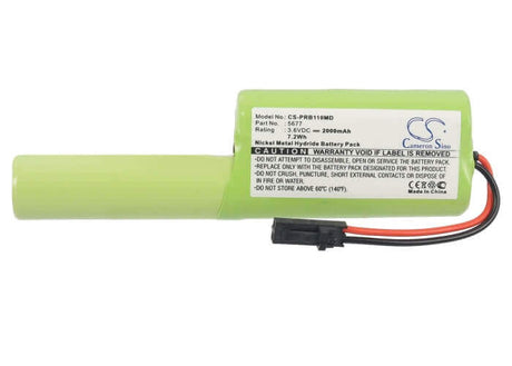 3.6V, Ni-MH, 2000mAh, Medical battery fits Puritan Bennett, 5677, Nellcor, Pb 100, 7.20Wh Medical Cameron Sino Technology Limited (Medical)