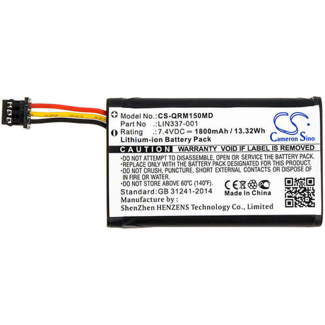 7.4V, Li-ion, 1800mAh, Medical battery fits Eitan Medical, Qcore, 05020-160-0001-bat, Sapphire Infusion Pump, 13.32Wh Medical Cameron Sino Technology Limited (Medical)