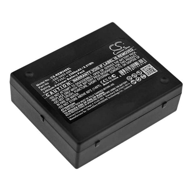 3.7V, Li-Polymer, 2300mAh, Equipment battery fits Rae Systems, 20-3402-000, QRAE II, Qrae Ii Gas Monitor Detector, 8.51Wh Equipment, Survey, Test Cameron Sino Technology Limited