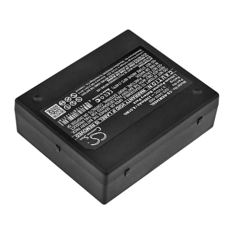 3.7V, Li-Polymer, 2300mAh, Equipment battery fits Rae Systems, 20-3402-000, QRAE II, Qrae Ii Gas Monitor Detector, 8.51Wh Equipment, Survey, Test Cameron Sino Technology Limited