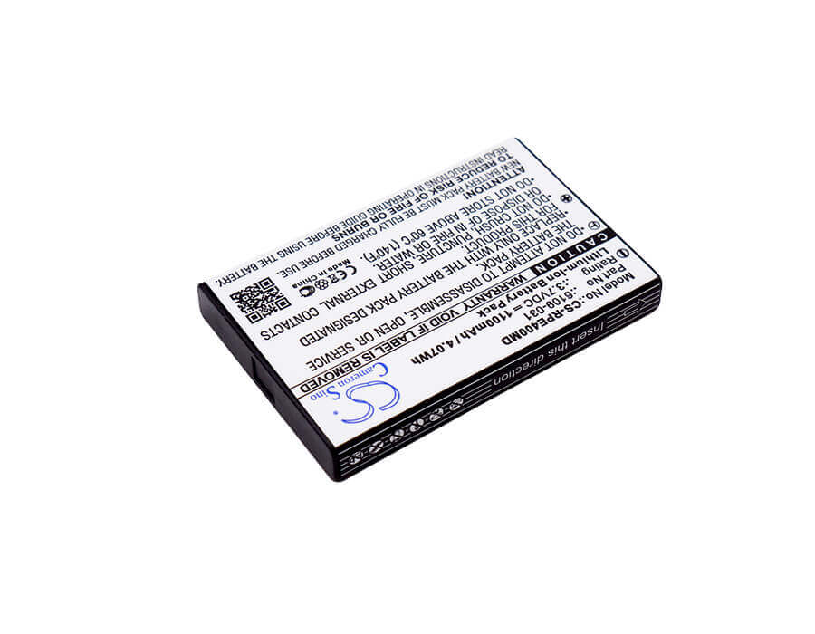 3.7V, Li-ion, 1100mAh, Medical battery fits Rainin, Mettlertoledo, 6109-031, E4 Xls+, 4.07Wh Medical Cameron Sino Technology Limited (Medical)