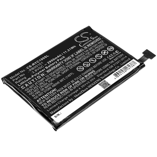 3.8V, Li-Polymer, 2950mAh, Remote Control battery fits Ray Enterprises, Ray Super Remote, Rc100, 11.21Wh Remote Control Cameron Sino Technology Limited
