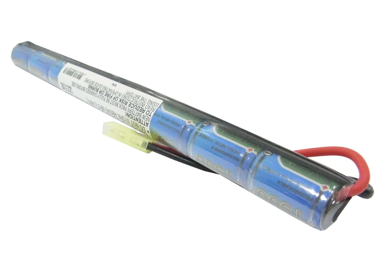 9.6V, Ni-MH, 1500mAh, Airsoft Guns battery fits Rc, Cs-ns120c31mt, Cs-ns120c31mt, 14.4Wh Airsoft Guns Cameron Sino Technology Limited