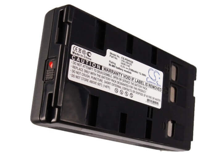 Camera Battery For Panasonic PV-BP15, PV-BP17, VW-VBH1E, VW-VBR1E, 6v, 2100mah - 12.60wh Camera Cameron Sino Technology Limited (Camera)