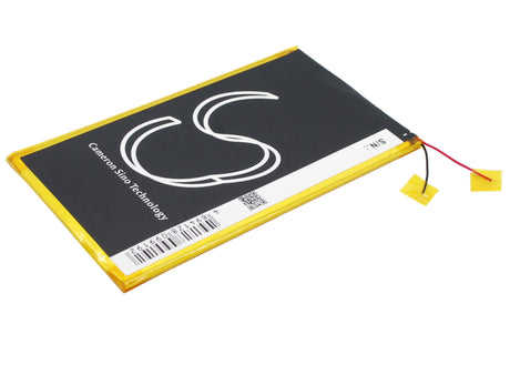 3.7V, Li-Polymer, 4200mAh, Tablet battery fits Rca, Mh49370, 10", Rct6203w46, 15.54Wh Tablet Cameron Sino Technology Limited