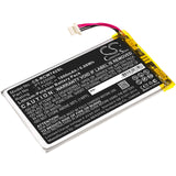 3.7V, Li-Polymer, 1500mAh, Tablet battery fits Rca, Pt425080, Rct6773w22, Rct6773w22b, 5.55Wh Tablet Cameron Sino Technology Limited