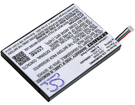 3.7V, Li-ion, 2200mAh, Camera battery fits Red Digital Cinema, 645-0046, Redmote, 8.14Wh Camera Cameron Sino Technology Limited (Camera)