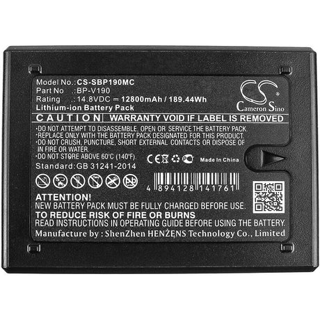 Camera Battery For Red, Epic, One, Scarlet Dragon 14.8v, 12800mah - 189.44wh Camera Cameron Sino Technology Limited (Dangerous Goods)
