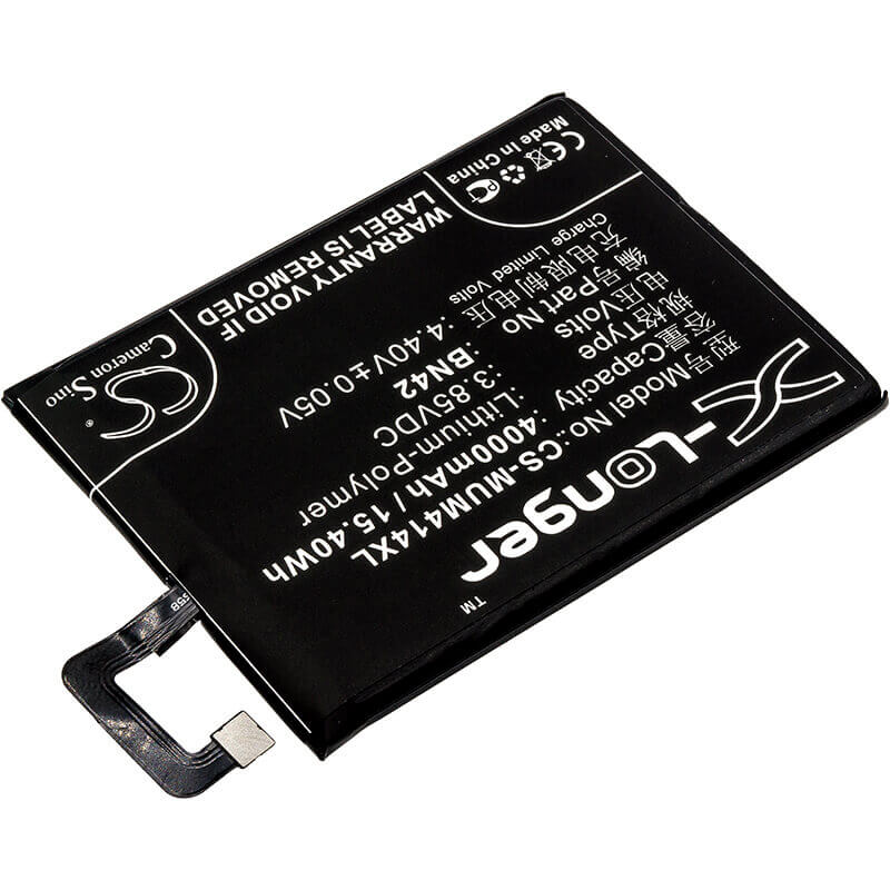 3.85V, Li-Polymer, 4000mAh, SmartPhone battery fits Xiaomi, Redmi, Bn42, 2016090, 4 Standard Edition, 15.4Wh Mobile, SmartPhone Cameron Sino Technology Limited (Smartphone)