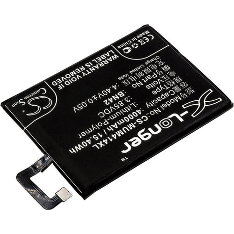 3.85V, Li-Polymer, 4000mAh, SmartPhone battery fits Xiaomi, Redmi, Bn42, 2016090, 4 Standard Edition, 15.4Wh Mobile, SmartPhone Cameron Sino Technology Limited (Smartphone)