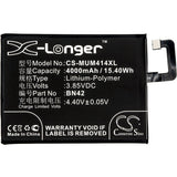3.85V, Li-Polymer, 4000mAh, SmartPhone battery fits Xiaomi, Redmi, Bn42, 2016090, 4 Standard Edition, 15.4Wh Mobile, SmartPhone Cameron Sino Technology Limited (Smartphone)