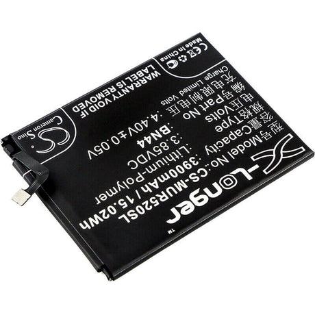 3.85V, Li-Polymer, 3900mAh, SmartPhone battery fits Xiaomi, Redmi, Bn44, 5 Plus, 5 Plus Dual Sim, 15.02Wh Mobile, SmartPhone Cameron Sino Technology Limited (Smartphone)