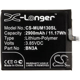 3.85V, Li-Polymer, 2900mAh, SmartPhone battery fits Redmi, Xiaomi, Bn3a, Go, M1903c3gg, 11.17Wh Mobile, SmartPhone Cameron Sino Technology Limited (Smartphone)