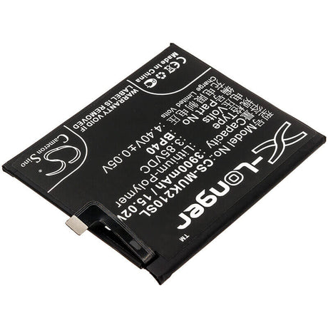3.85V, Li-Polymer, 3900mAh, SmartPhone battery fits Redmi, Xiaomi, Bp40, K20 Pro, M1903f11a, 15.02Wh Mobile, SmartPhone Cameron Sino Technology Limited (Smartphone)