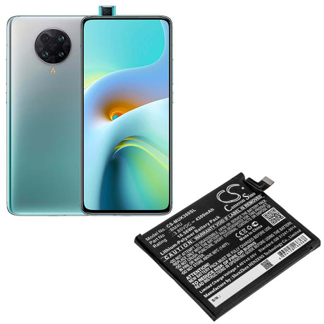 3.85V, Li-Polymer, 4300mAh, SmartPhone battery fits Redmi, Bm4u, K30 Ultra 5g, M2006j10c, 16.56Wh Mobile, SmartPhone Cameron Sino Technology Limited (Smartphone)