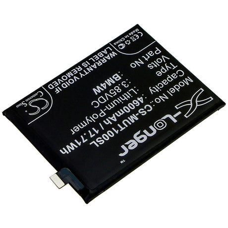 3.85V, Li-Polymer, 4600mAh, SmartPhone battery fits Xiaomi, Redmi, Bm4w, M2007j17c, Note 9 Pro 5g, 17.71Wh Mobile, SmartPhone Cameron Sino Technology Limited (Smartphone)