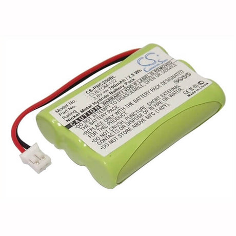 3.6V, Ni-MH, 700mAh, Payment Terminal battery fits Resistacap Inc, Custom-122, N250aaaf3wl, 2.5Wh Payment Terminal Cameron Sino Technology Limited
