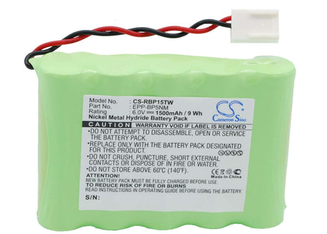 6.0V, Ni-MH, 1500mAh, Two-Way Radio battery fits Ritron, Epp-bp5nm, & Rt-15h, Bp5nm, 9Wh Two-Way Radio Cameron Sino Technology Limited