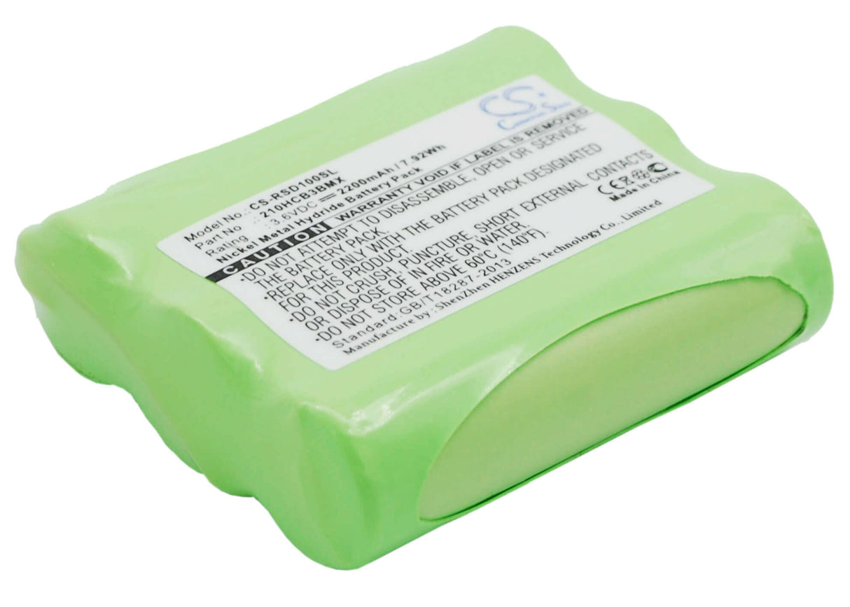 3.6V, Ni-MH, 2200mAh, DAB Digital battery fits Roberts, 210hcb3bmx, Solar Dab 1, Solardab Radio, 7.92Wh DAB Digital Cameron Sino Technology Limited
