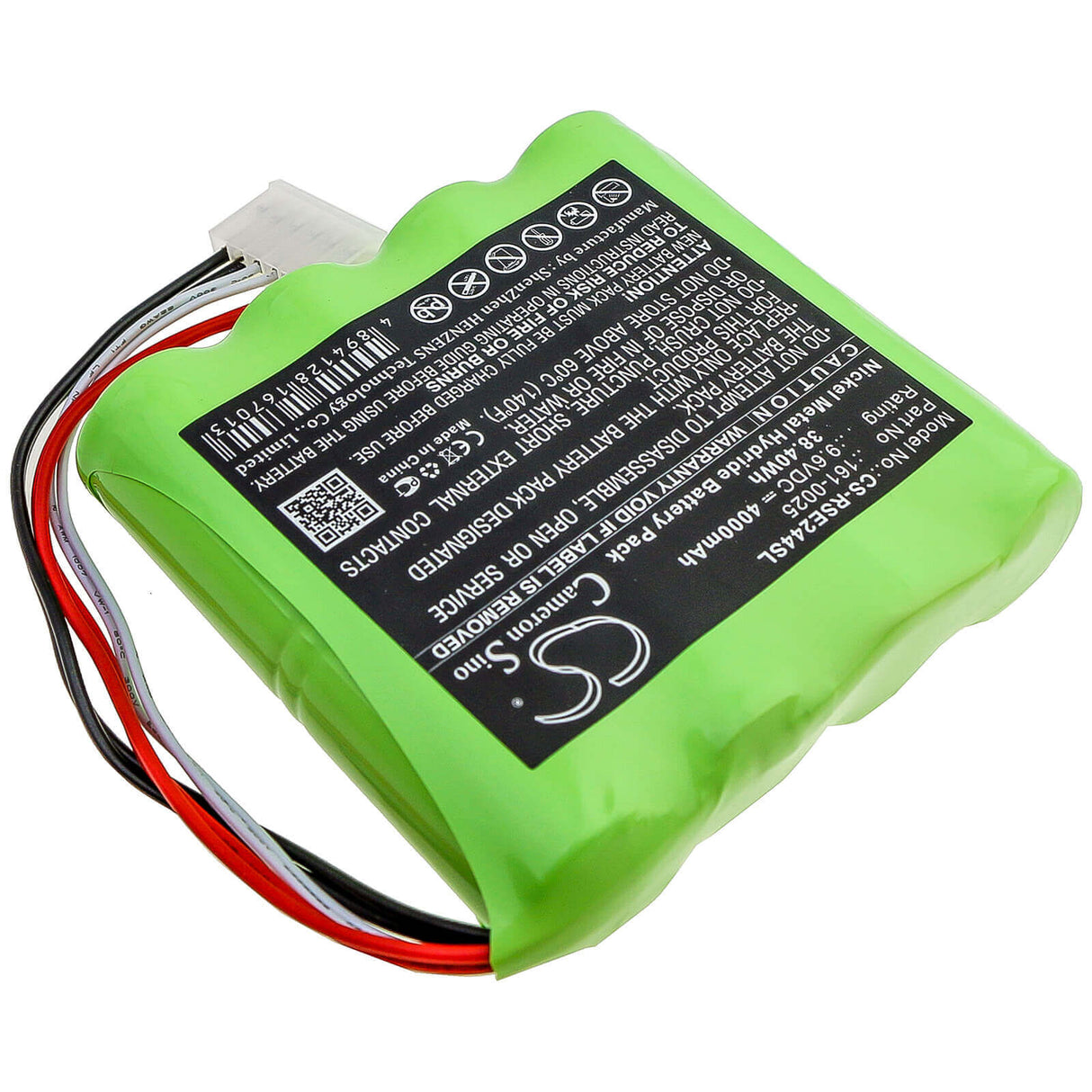 9.6V, Ni-MH, 4000mAh, Telescope battery fits Rose, 161-0025, Epg-0244-2, 38.4Wh Telescope Cameron Sino Technology Limited