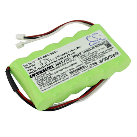 7.2V, Ni-MH, 2100mAh, Equipment battery fits Atom, Technisat, Rover, Bat-pack-dm16hd, HD Television, Satellite Analyser, 15.12Wh Equipment, Survey, Test Cameron Sino Technology Limited