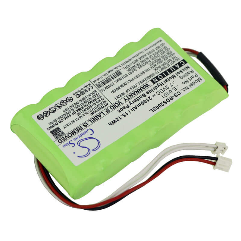 7.2V, Ni-MH, 2100mAh, Equipment battery fits Atom, Technisat, Rover, Bat-pack-dm16hd, HD Television, Satellite Analyser, 15.12Wh Equipment, Survey, Test Cameron Sino Technology Limited