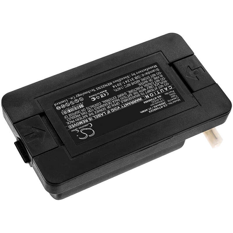 14.4V, Li-ion, 2600mAh, Vacuum battery fits Tefal, Bagotte, Bagotte, 37.44Wh Vacuum Cameron Sino Technology Limited