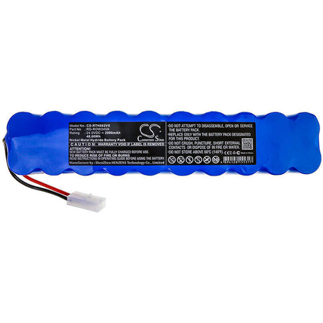 24.0V, Ni-MH, 2000mAh, Vacuum battery fits Rowenta, /cylnder Hm0, Cylnder Hm0, Reiniger Luftwaffe Extreme 24v, 48.00Wh Vacuum Cameron Sino Technology Limited