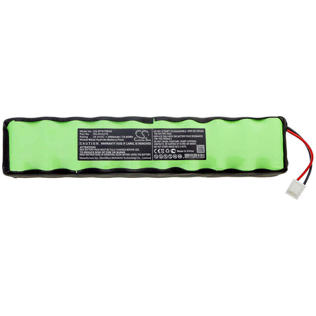24.0V, Ni-MH, 3000mAh, Vacuum battery fits Rowenta, Rh8770wu/2d1, Rh877101/2d1, Rh877101/8m0, 72.00Wh Vacuum Cameron Sino Technology Limited