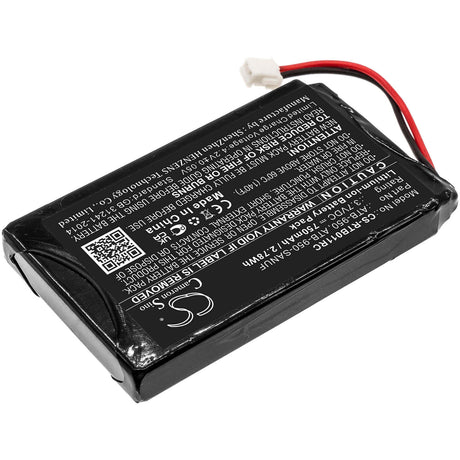 3.7V, Li-ion, 750mAh, Remote Control battery fits Rti, T1, T1b, T2, 2.78Wh Remote Control Cameron Sino Technology Limited