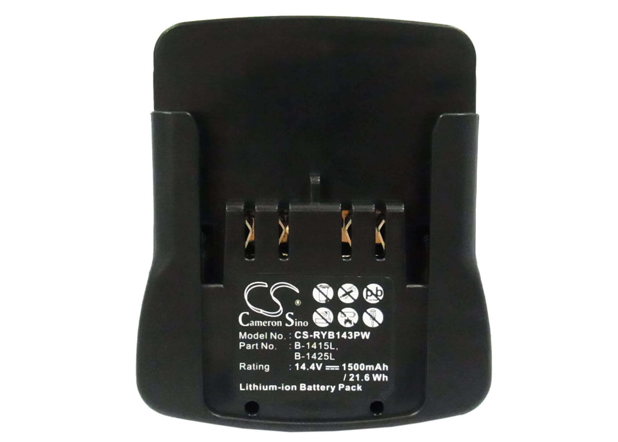 Power Tools Battery For Ryobi Bdm-143, Bfl-140, Bid-140 14.4v, 1500mah - 21.60wh Power Tools Cameron Sino Technology Limited (Power Tools)