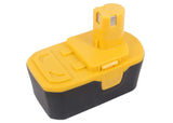 18.0V, Ni-MH, 3000mAh, Power Tools battery fits Ryobi, Abp1801, Bid-1801m, Bid-180l, 54Wh Power Tools Cameron Sino Technology Limited (Power Tools)